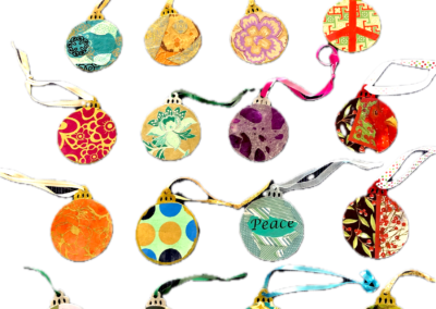 Multi-colored Ornaments